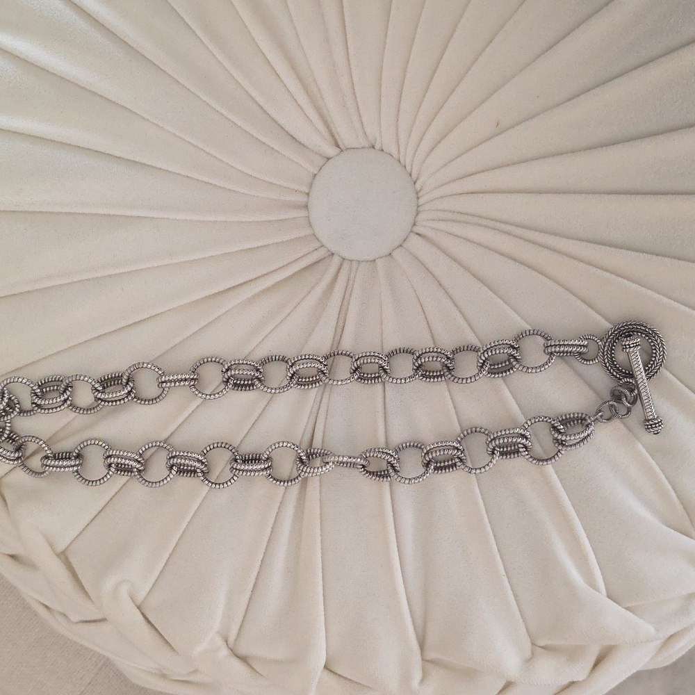 Judith Ripka Sterling Necklace 18"